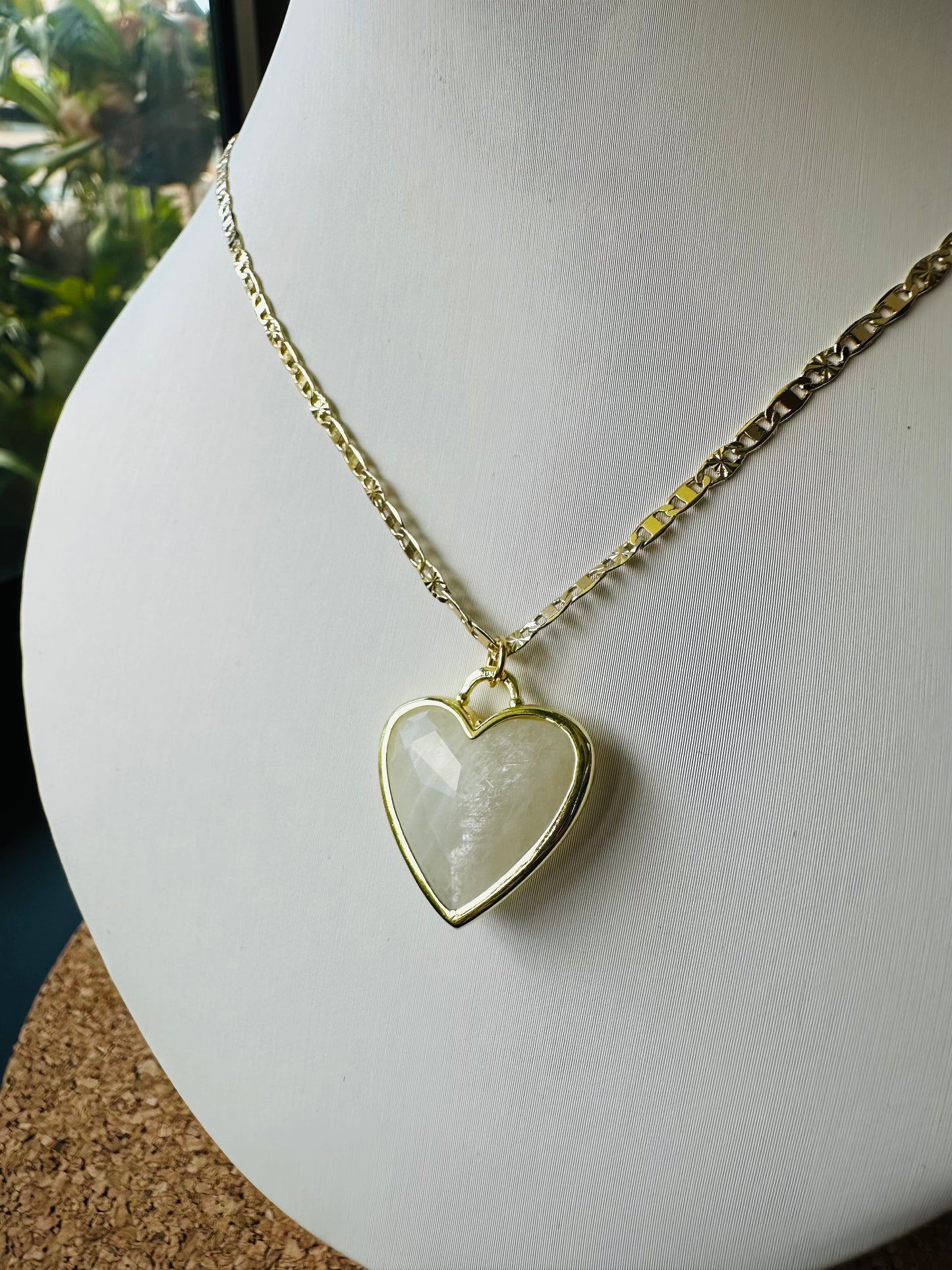 Corazón Piedra Luna