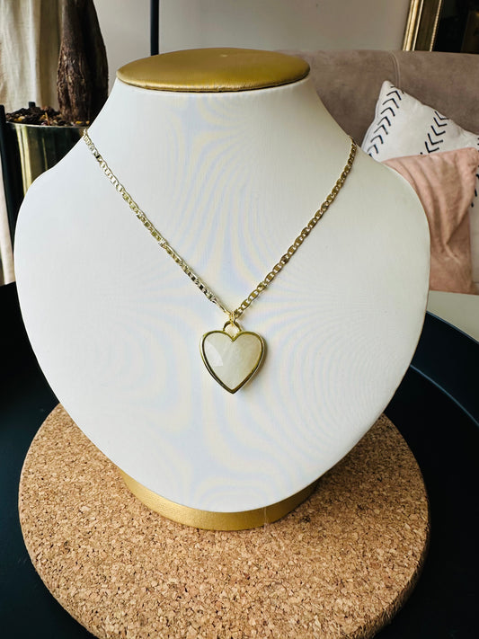 Corazón Piedra Luna